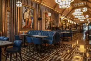 A photo of Café en Seine Interior Empty