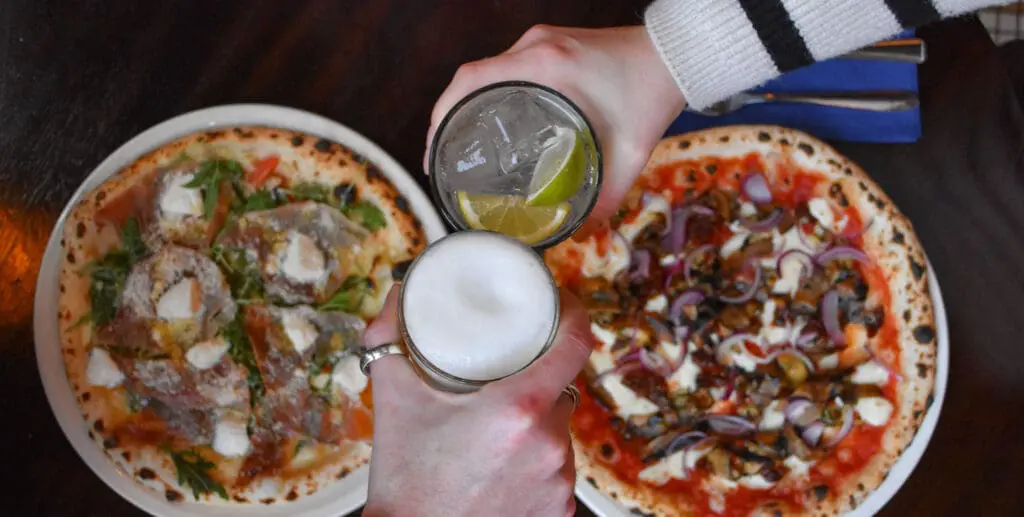 pizza and pint date