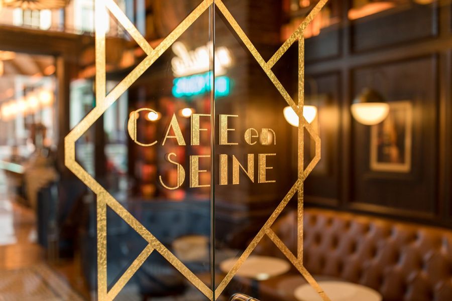 A photo of Café en Seine Front Doors