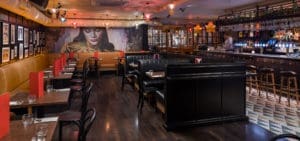 Opium interior with bar