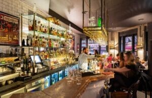 A photo of the bar in Pichet, The Mercantile Group