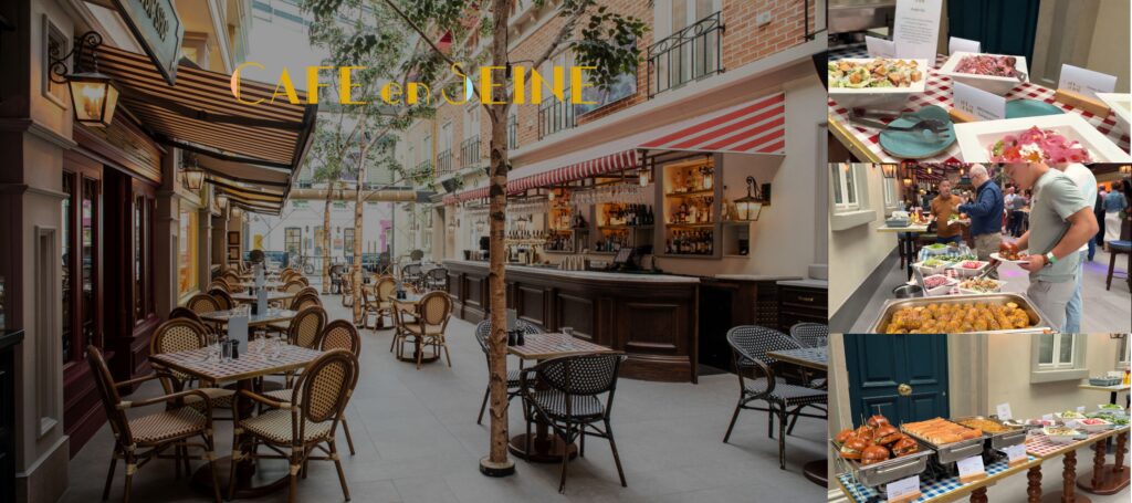 Café en seine Summer BBQ venue