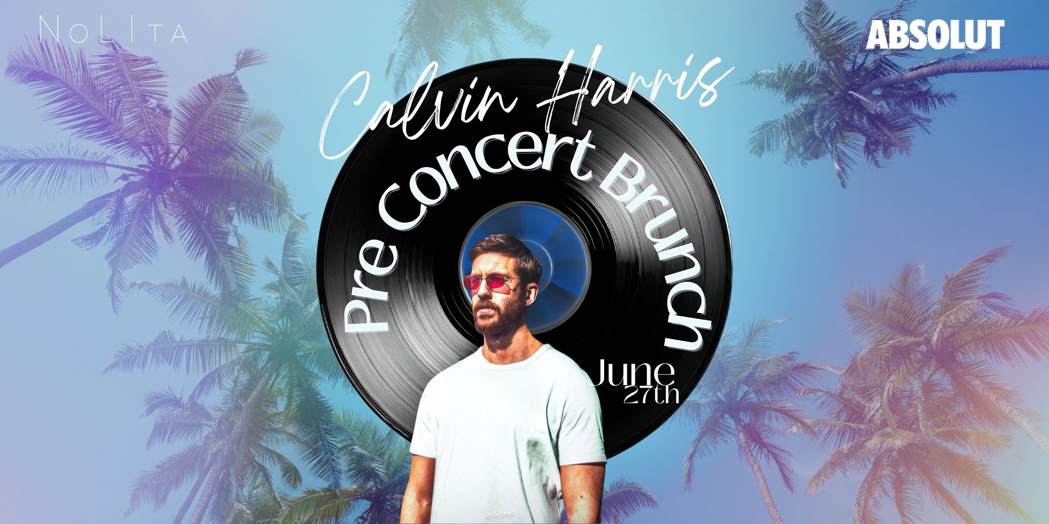 Calvin Harris Pre Concert Brunch