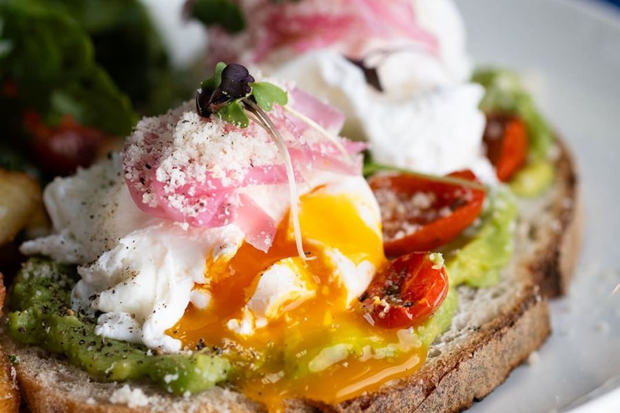 A photo of brunch at NoLIta